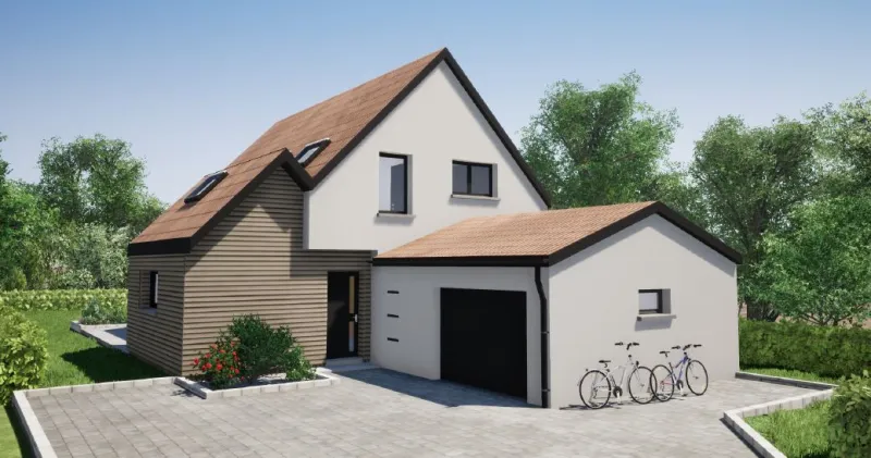 Maison neuve à Bourgheim