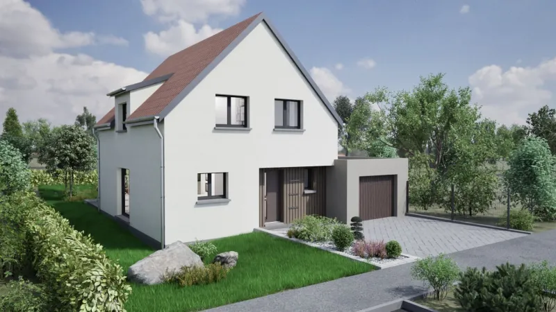 Maison neuve à Nordhouse