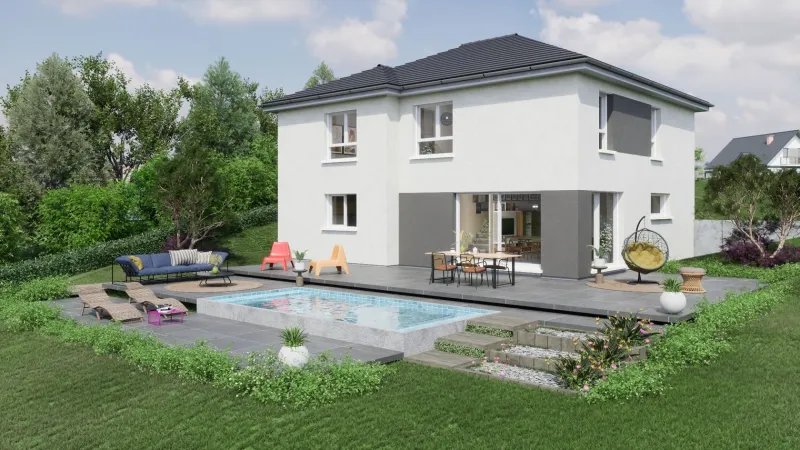 Maison neuve à Désandans