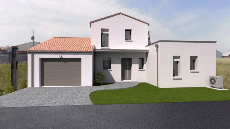 Maison neuve à Martinet