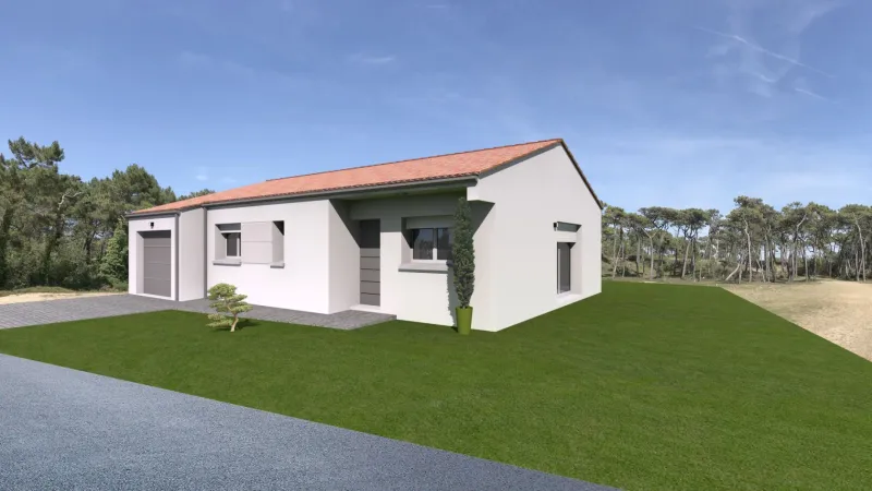 Maison neuve à Saint-Hilaire-de-Riez