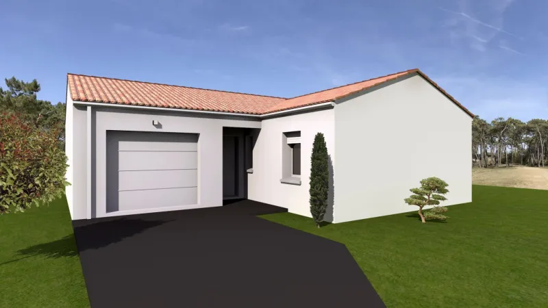 Maison neuve à Landevieille