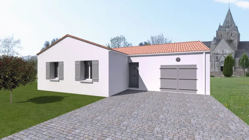 Maison neuve à Soullans