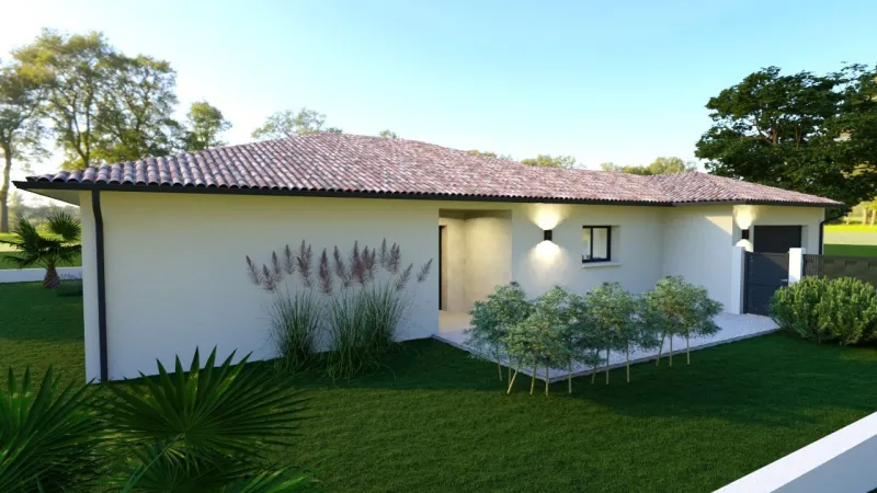 Petit - Jean-3ch110, modèle de maison LES MAS D'ARGUIN