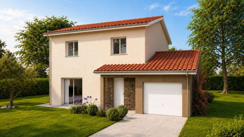 Maison neuve à Saint-Priest