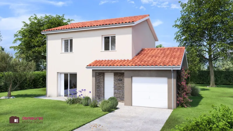 Maison neuve à Saint-Didier-de-Formans