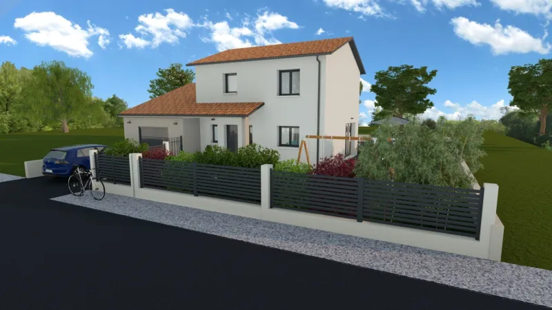 Maison neuve à Saint-Cyr