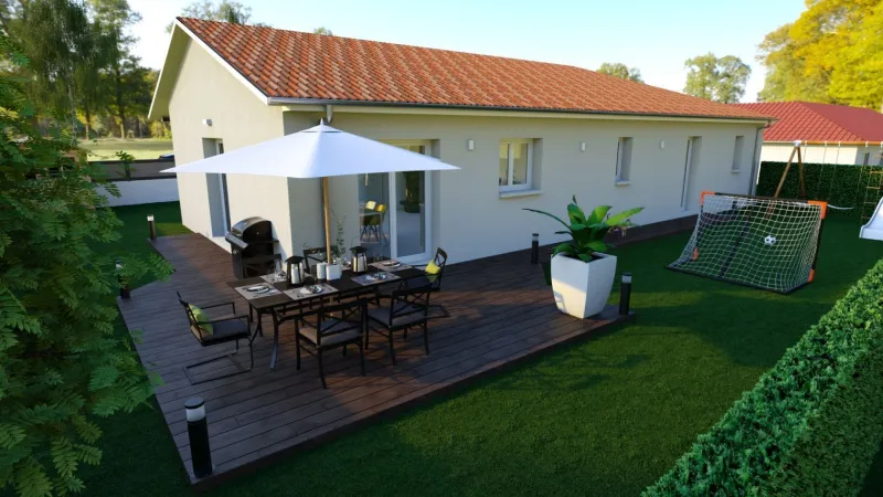 Maison neuve à Dagneux