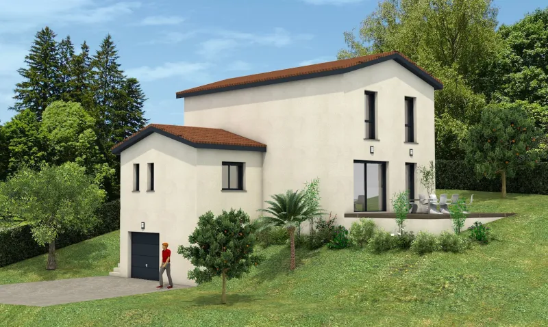 Maison neuve à Saint-Martin-en-Haut
