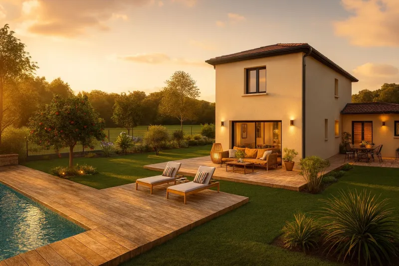 Maison neuve à Mions