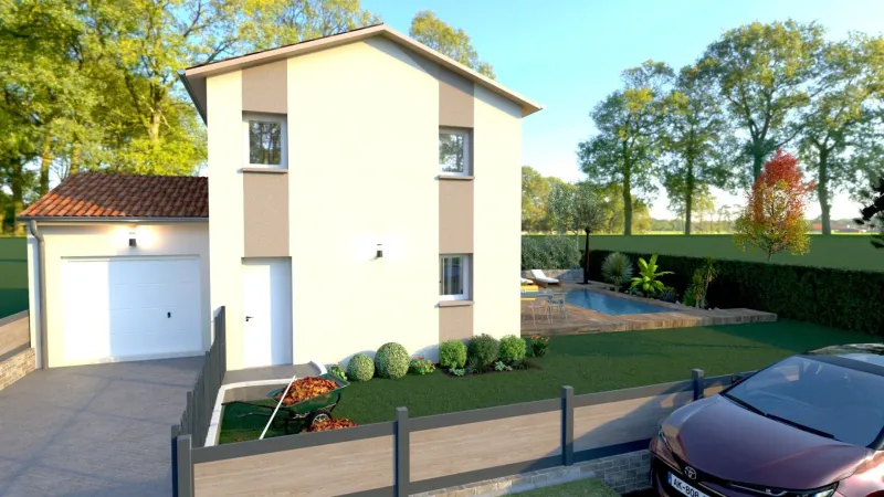 Maison neuve à Châtonnay