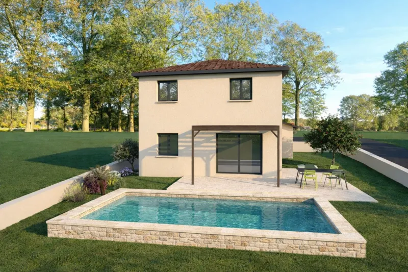Maison neuve à Saint-Georges-d'Espéranche
