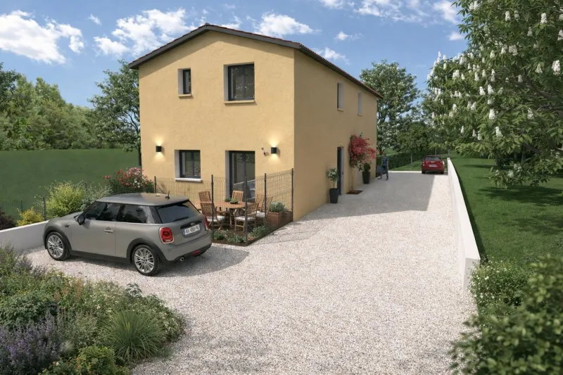 Saint Pierre 80, modèle de maison DEMEURES RHÔNE-ALPES