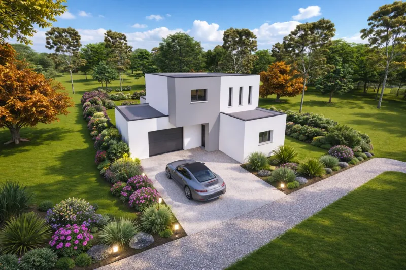Maison neuve à Guilliers