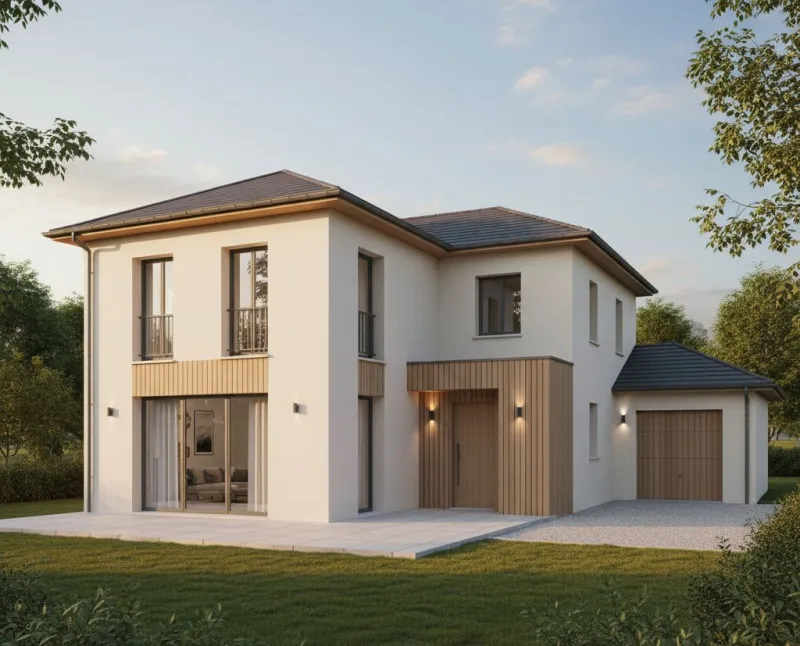 Maison neuve à Saint-Maugan