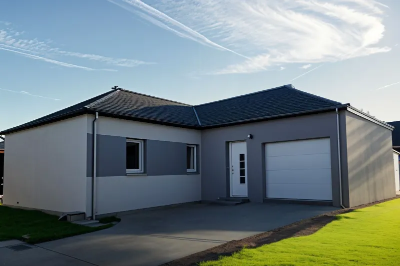 Maison neuve à Pluméliau