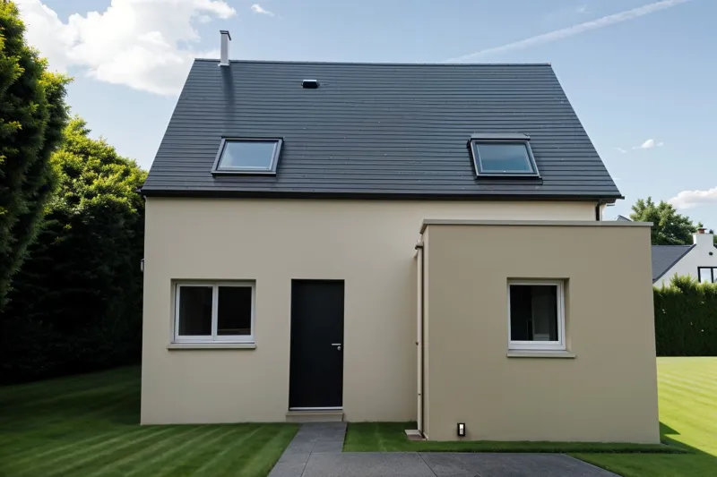 Maison neuve à Montreuil-sous-Pérouse