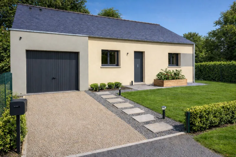 Maison neuve à Saint-Malon-sur-Mel