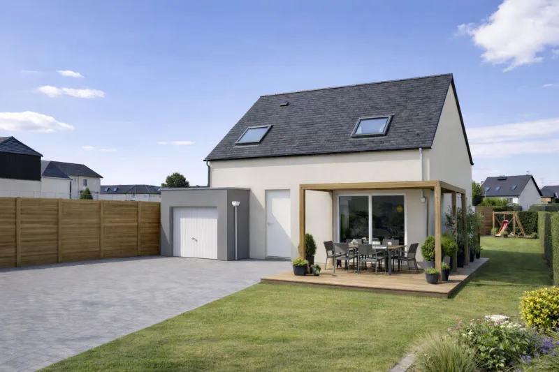 Maison neuve à Loyat