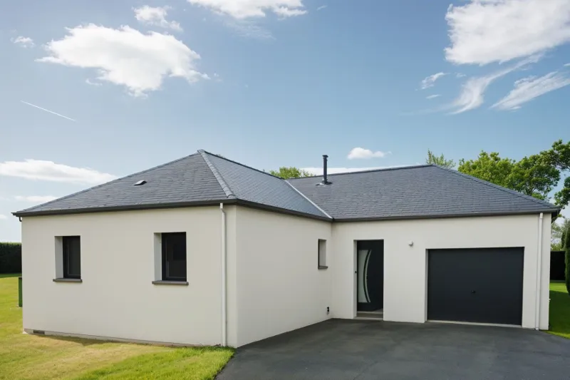 Maison neuve à Guern
