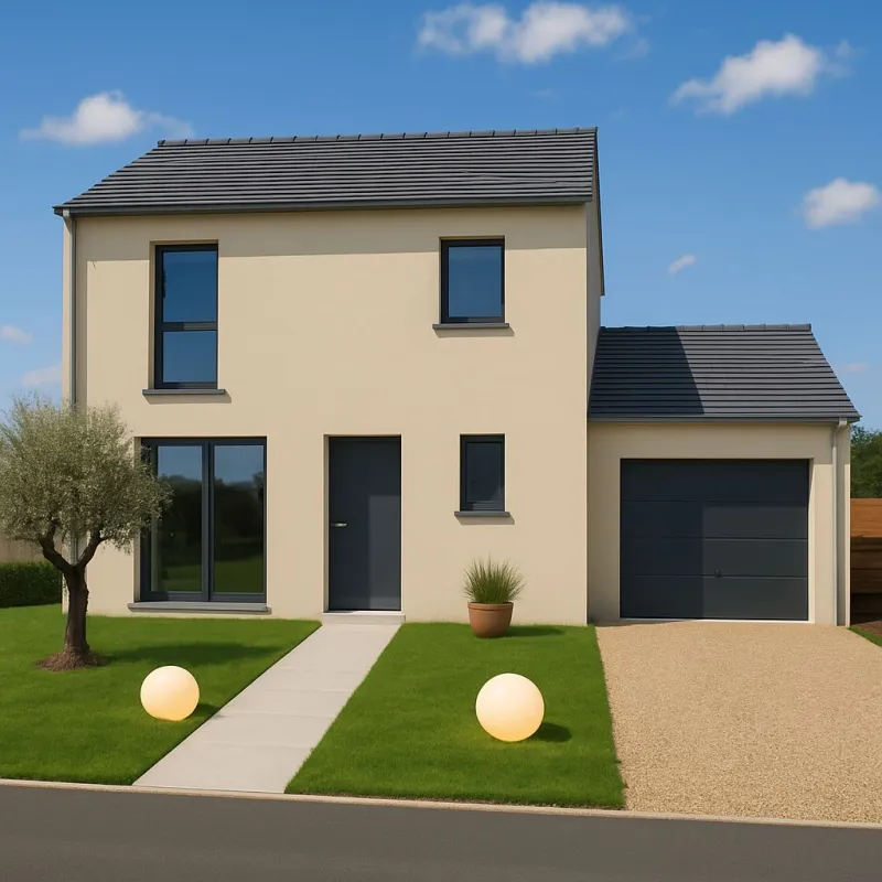 Maison neuve à La Mézière