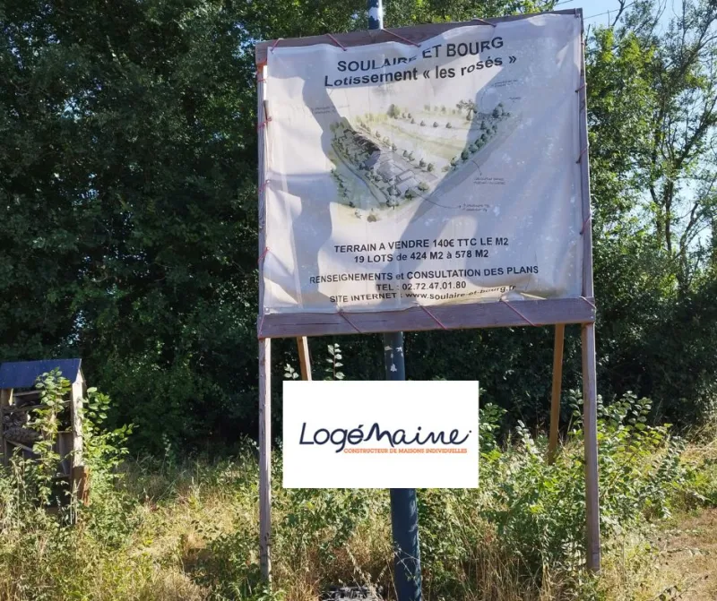 Terrain à bâtir à Soulaire-et-Bourg