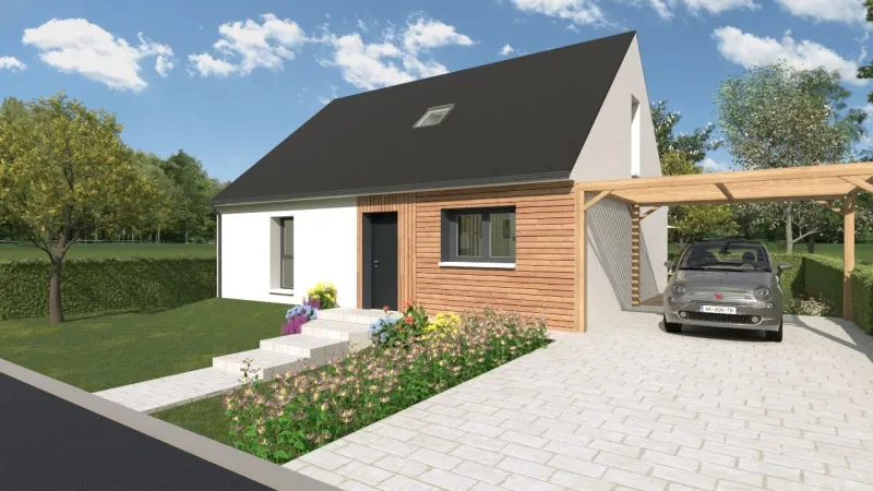 Maison neuve à Le Louroux-Béconnais