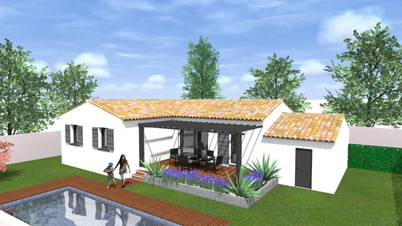 Maison neuve à Sabran