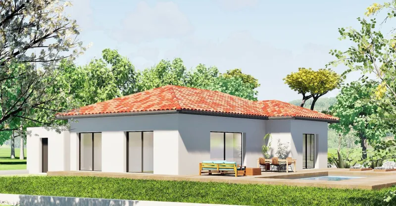 Alize-3ch104, modèle de maison Southwest Villas