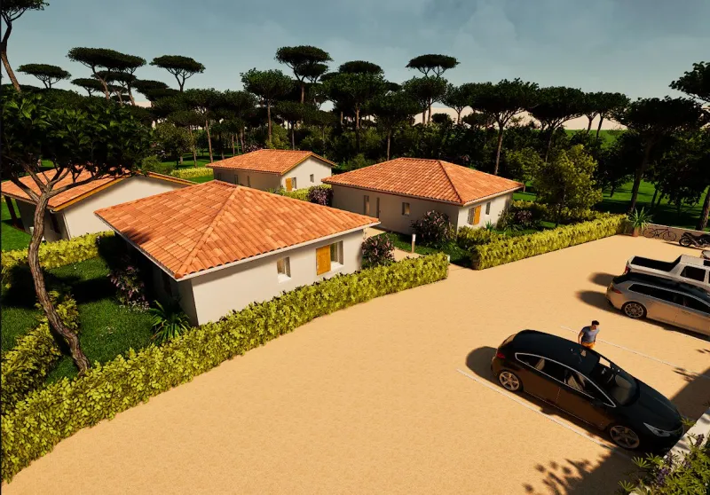 Maison neuve à Tosse