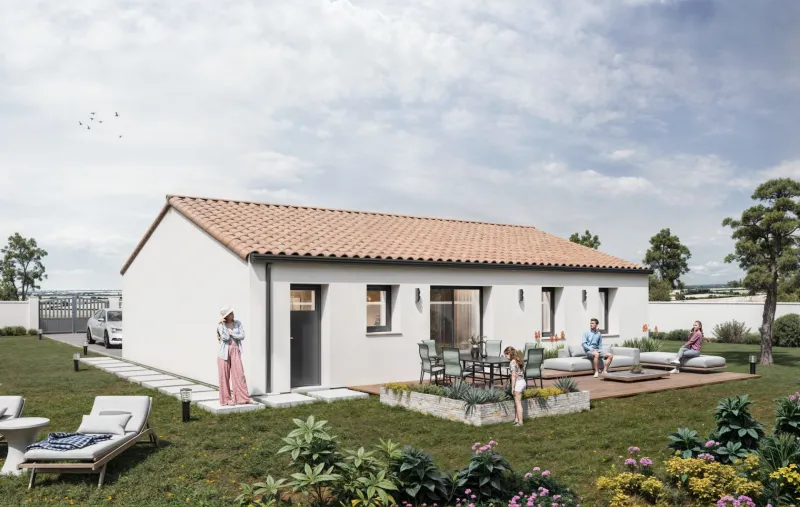 Modele Rectangle-2ch65, modèle de maison ID HOUSE CONCEPT