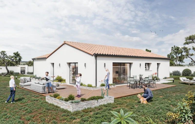 Modele L-4ch102, modèle de maison ID HOUSE CONCEPT