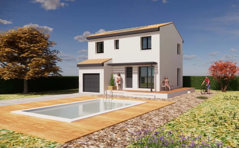 Maison neuve à Saint-André-de-Sangonis