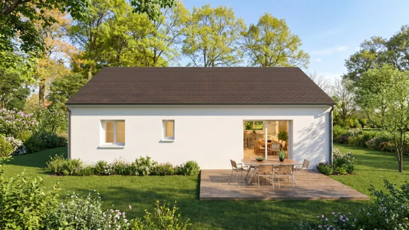 Maison neuve à Saulzet