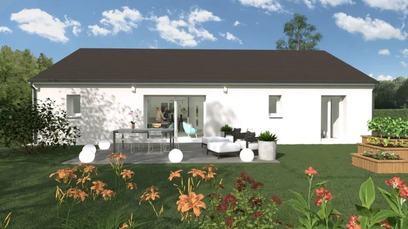 Maison neuve à Domerat