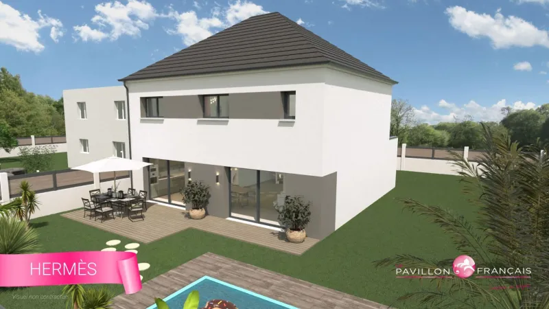 Hermès-4CH133, modèle de maison Le Pavillon Français