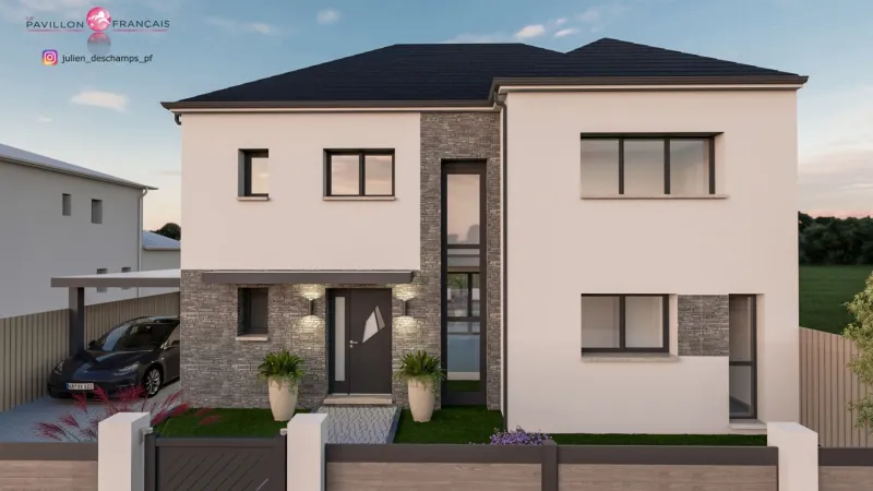 Maison neuve à Maurepas