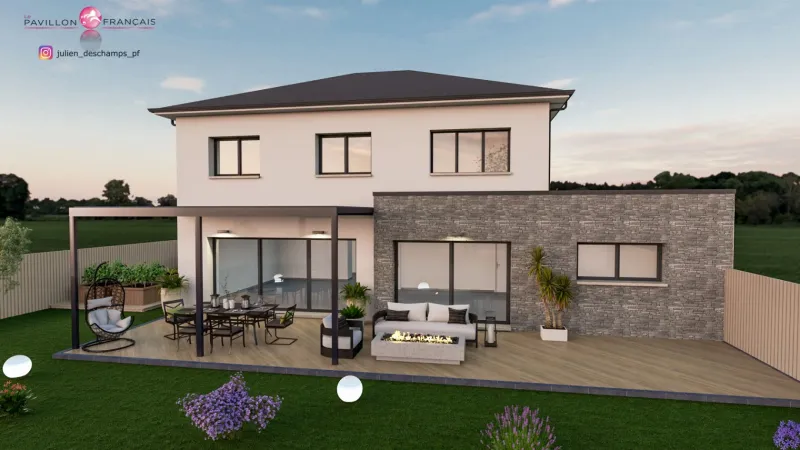 Maison neuve à Orgeval