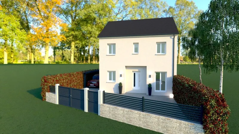 Maison neuve à Moisenay