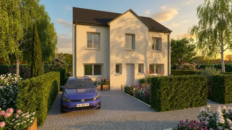 Maison neuve à Meaux