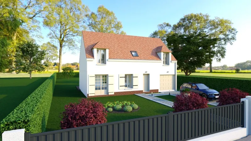Maison neuve à Jouy-le-Moutier