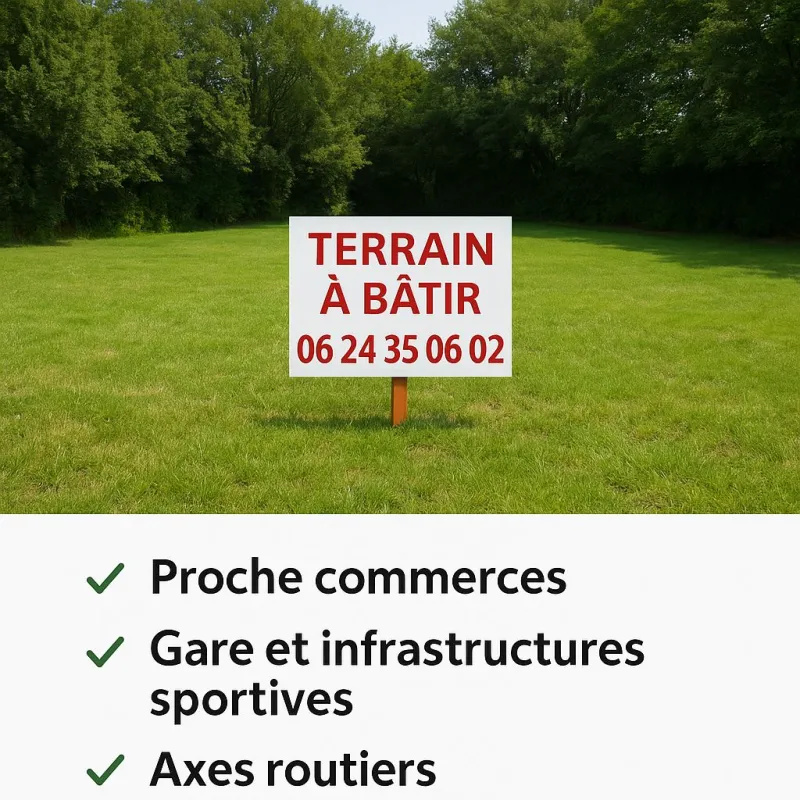 Terrain à bâtir à Thomery