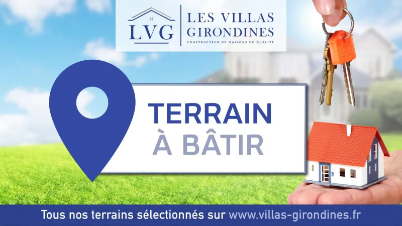 Terrain à bâtir à Camblanes-et-Meynac