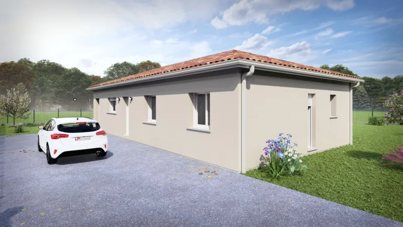 Maison neuve à Lacquy