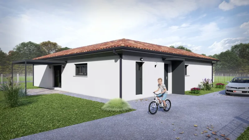 T5 Pp 145-4ch145, modèle de maison Jean Bordes Constructions