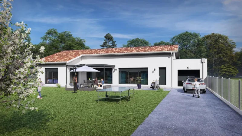 Maison neuve à Bougue