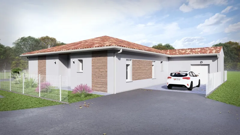 Maison neuve à Lacquy