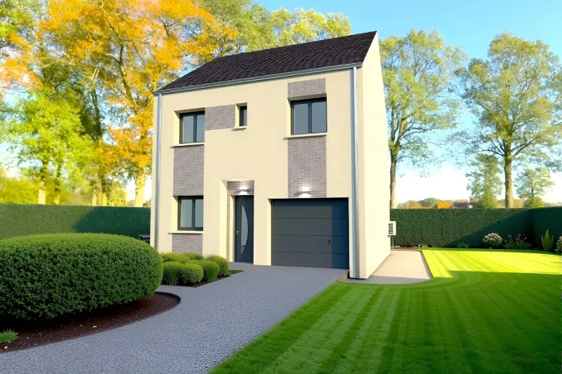 Maison neuve à Nibelle