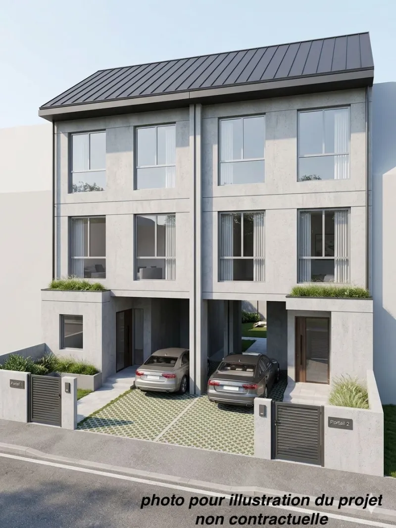 Maison neuve à Cachan