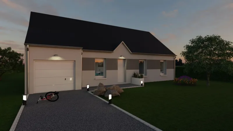 Maison neuve à Saint-Jean-les-Deux-Jumeaux